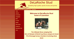 Desktop Screenshot of delarochestud.co.uk
